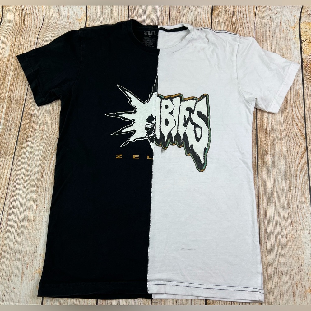 Strata Red Bull Music Denzel Curry Flatbush Zombies Spilt T Shirt Size Small